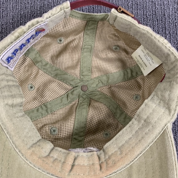 The Hang Out Bar & Grill Baseball Hat Unisex Adjustable Olive Green Strapback - Picture 12 of 15